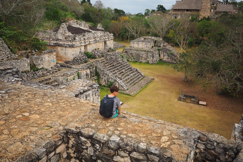 Ek Balam - Blick auf die Stadt