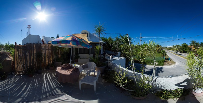Terrasse in Puerto Morelos